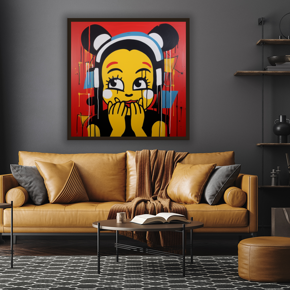 Tableau Décoratif Pop Art Expressif - Artibar Tableaux de décoration Art abstrait