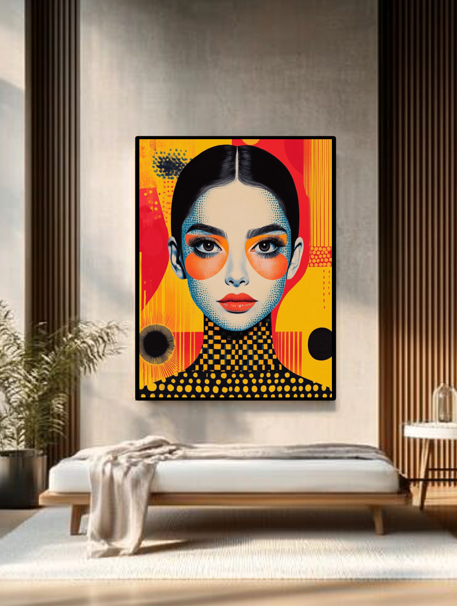 Tableau Décoratif Pop-Art Hypnotique - Artibar Tableaux de décoration Art abstrait