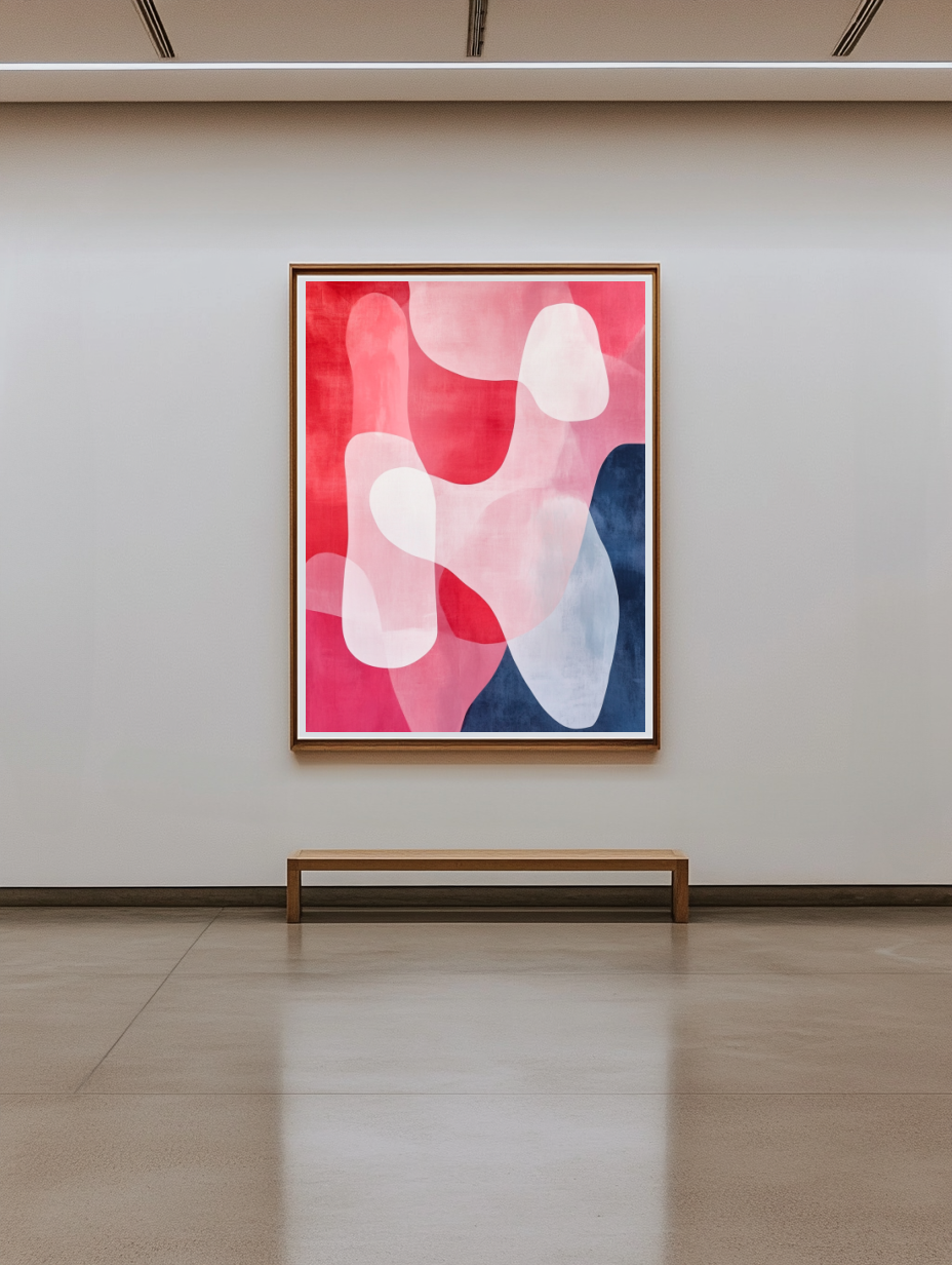 Tableau Décoratif Abstraction Vibrante - Artibar Tableaux de décoration Art abstrait