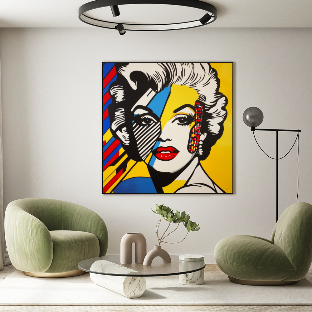 Tableau Décoratif Pop Art Iconique - Artibar Tableaux de décoration Art abstrait