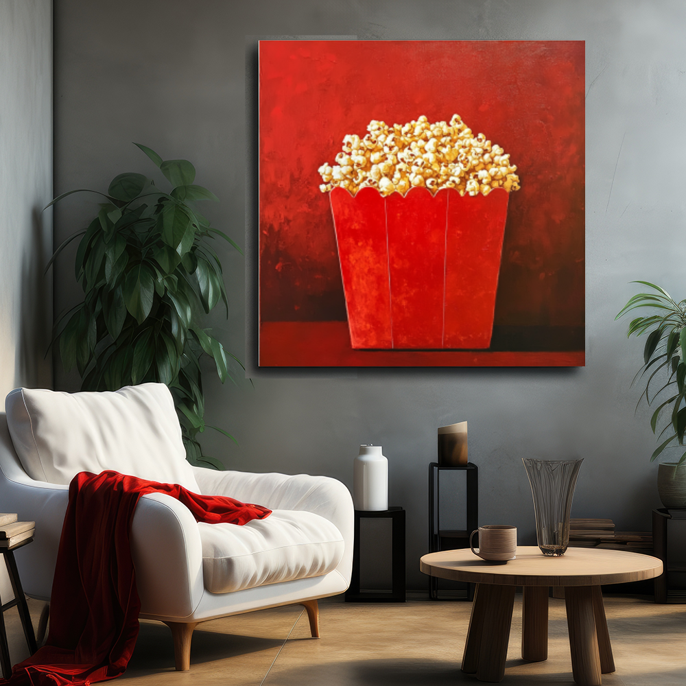 Tableau Décoratif Popcorn Passion - Artibar Tableaux de décoration Art abstrait