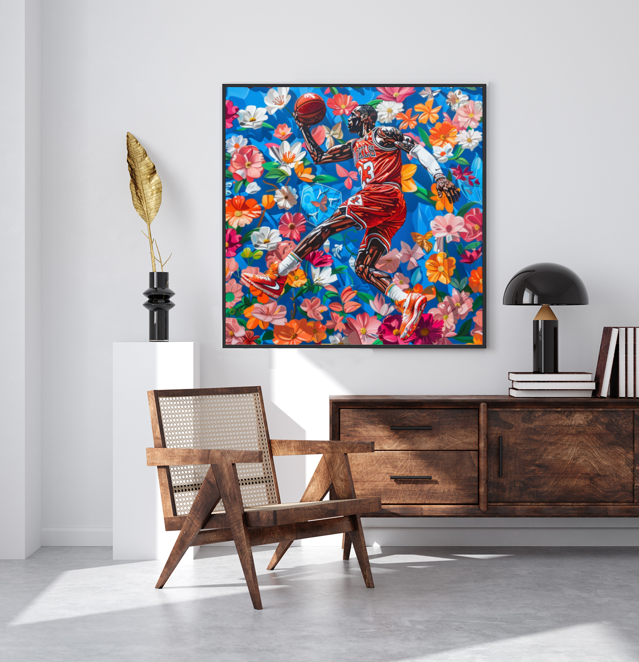 Tableau Décoratif Dynamisme Floral - Artibar Tableaux de décoration Art abstrait