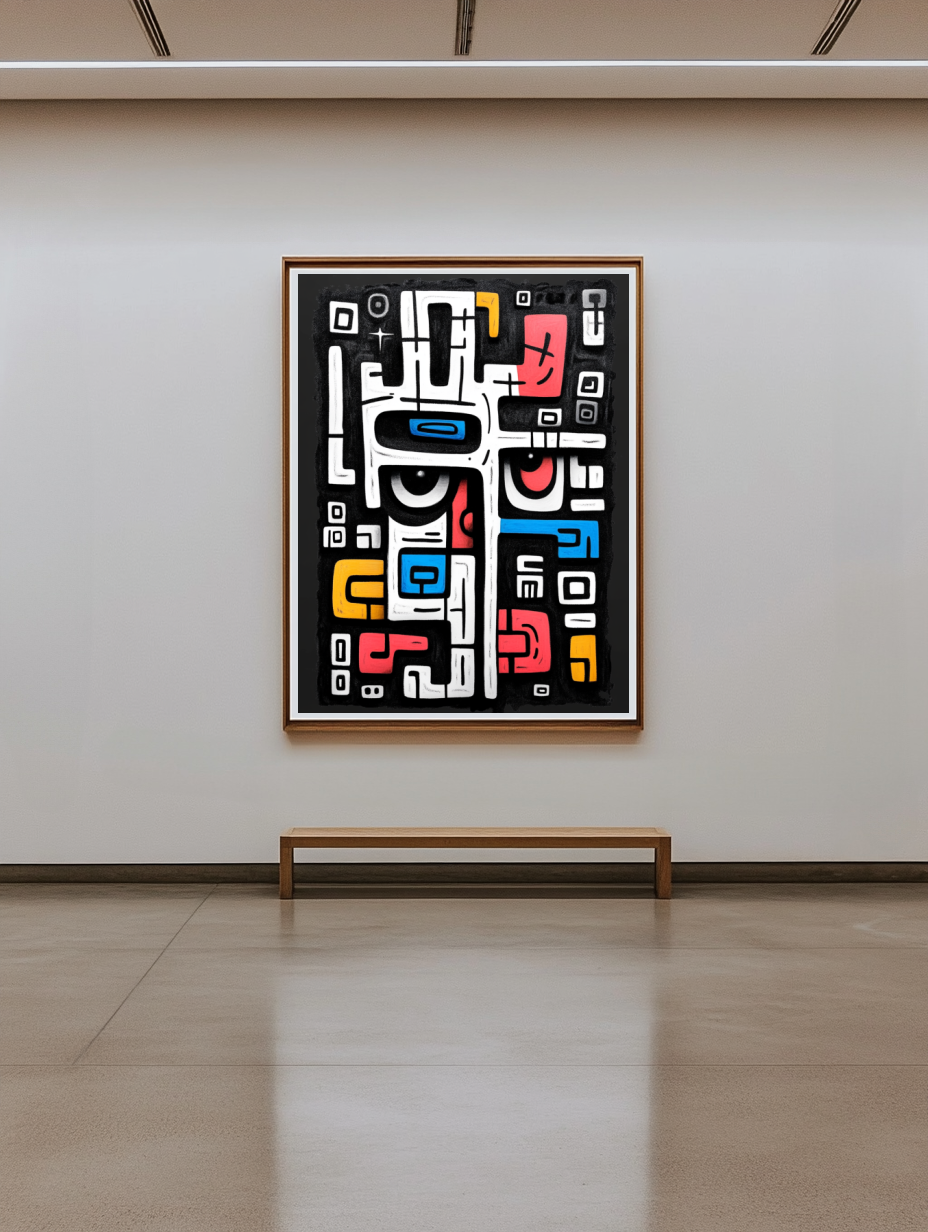 Tableau Décoratif Vision Abstraite - Artibar Tableaux de décoration Art abstrait
