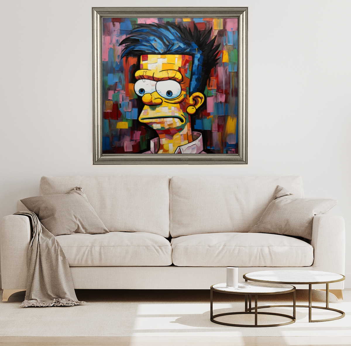 Tableau Décoratif Explosion Pop-Art - Artibar Tableaux de décoration Art abstrait