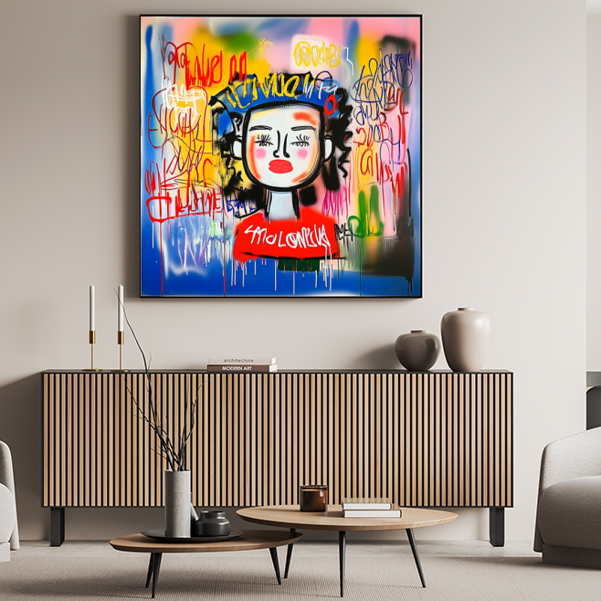 Tableau Décoratif Expressif Urbain - Artibar Tableaux de décoration Art abstrait