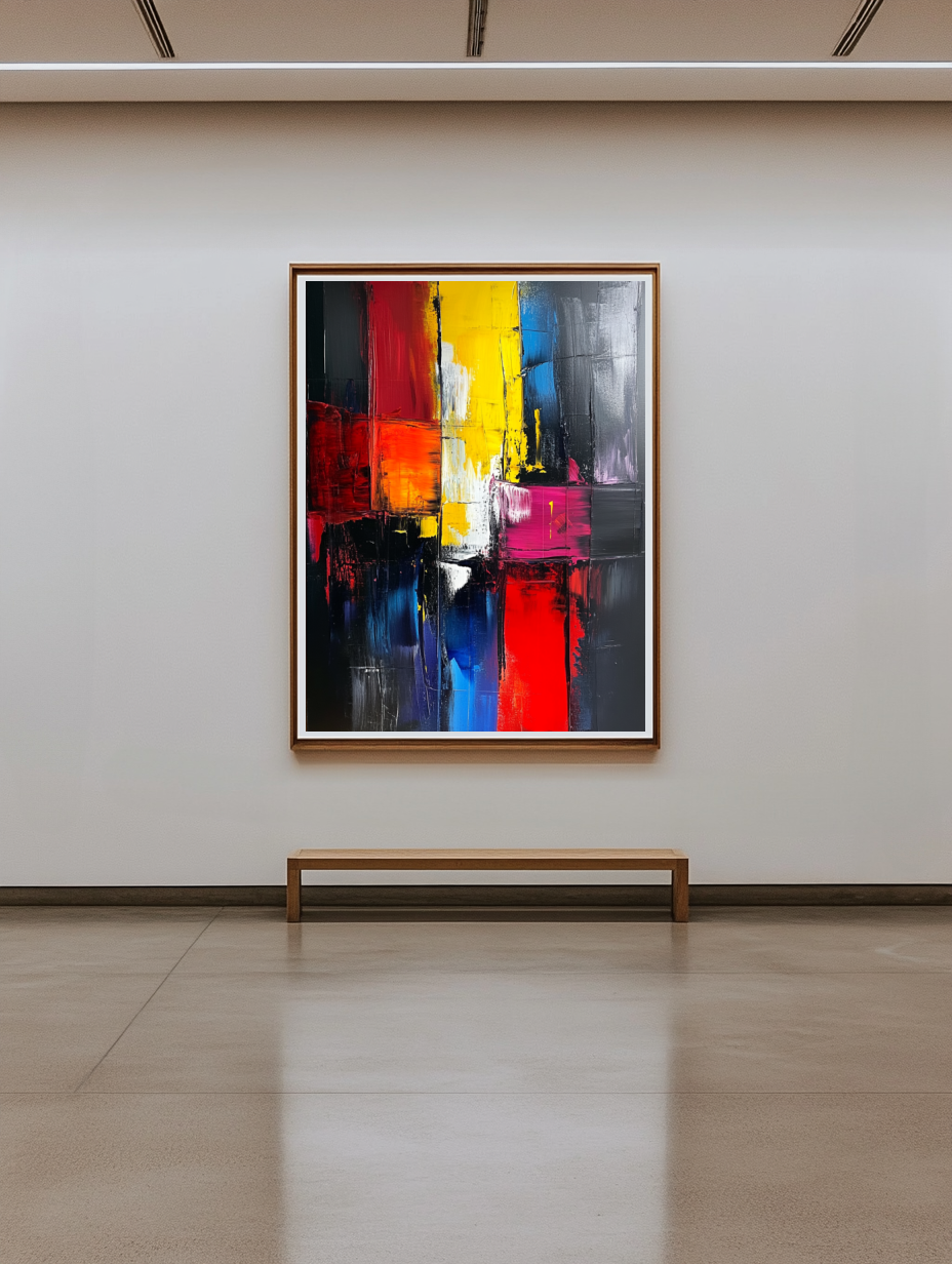 Tableau Décoratif Énergie Abstraite