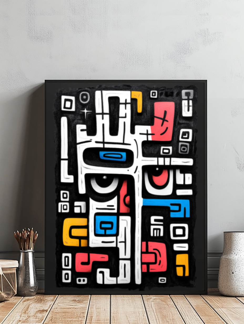 Tableau Décoratif Vision Abstraite - Artibar Tableaux de décoration Art abstrait