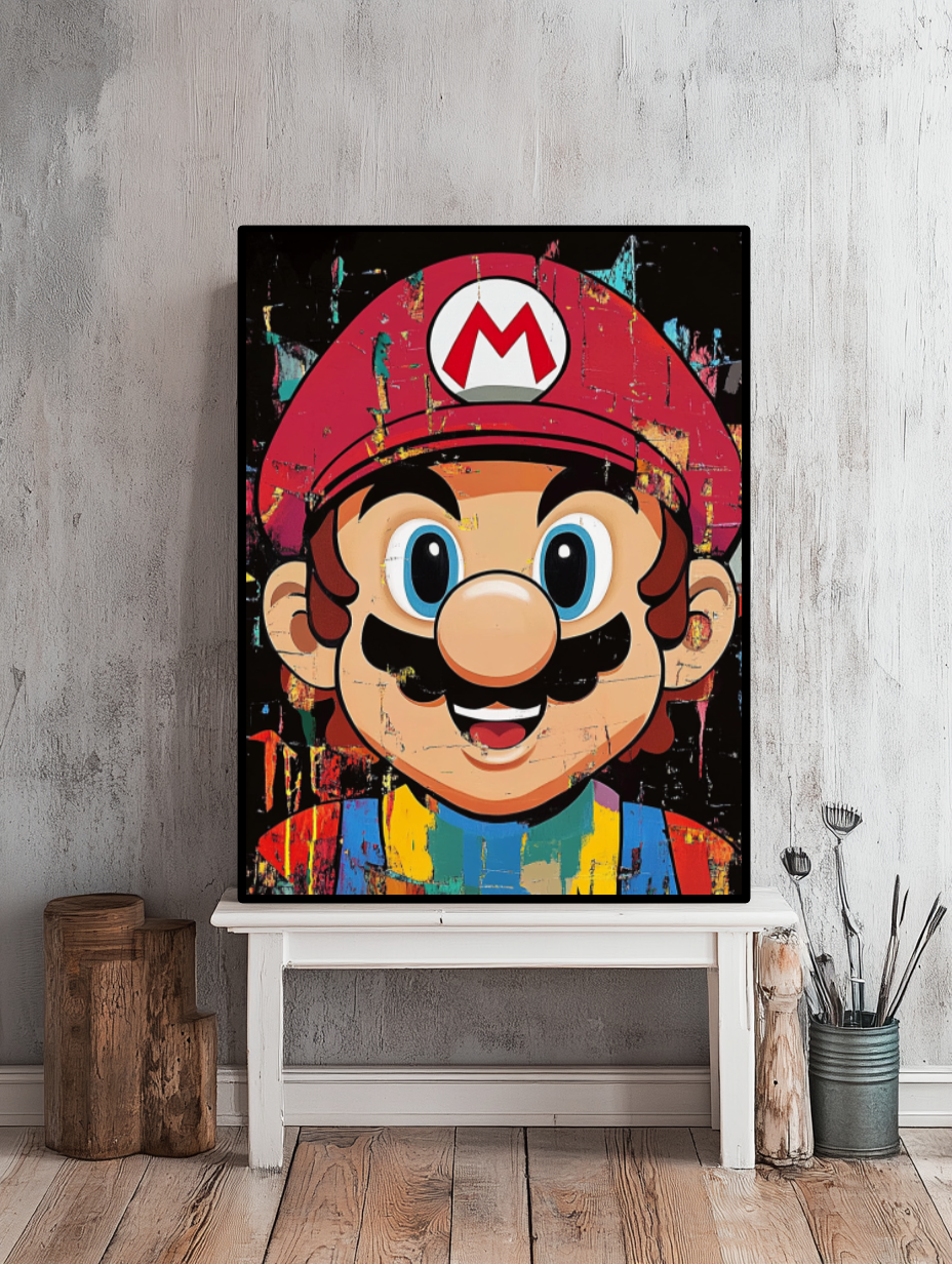 Tableau Décoratif Color Pop Gamer - Artibar Tableaux de décoration Art abstrait