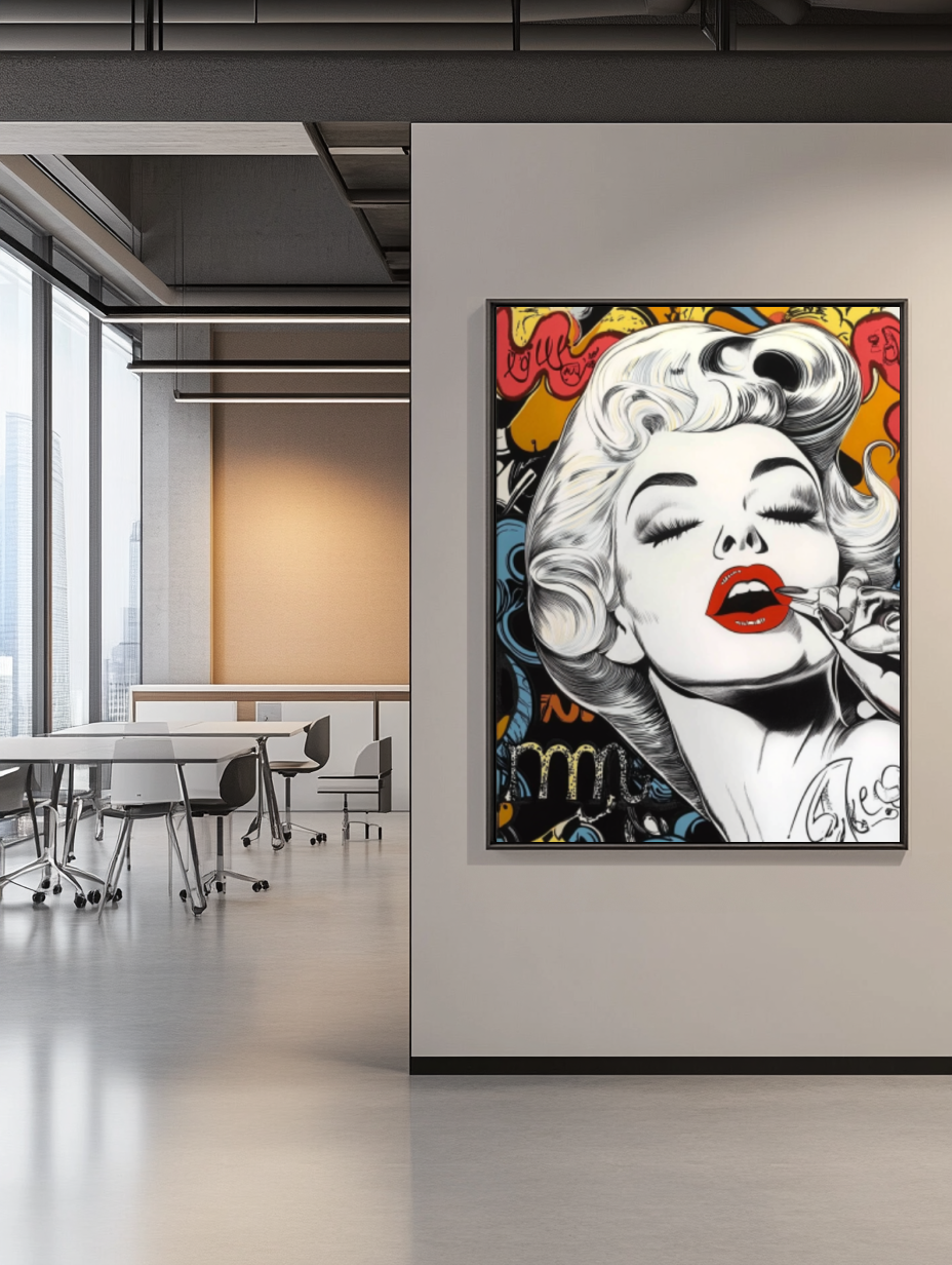 Tableau Décoratif Glamour Pop - Artibar Tableaux de décoration Art abstrait
