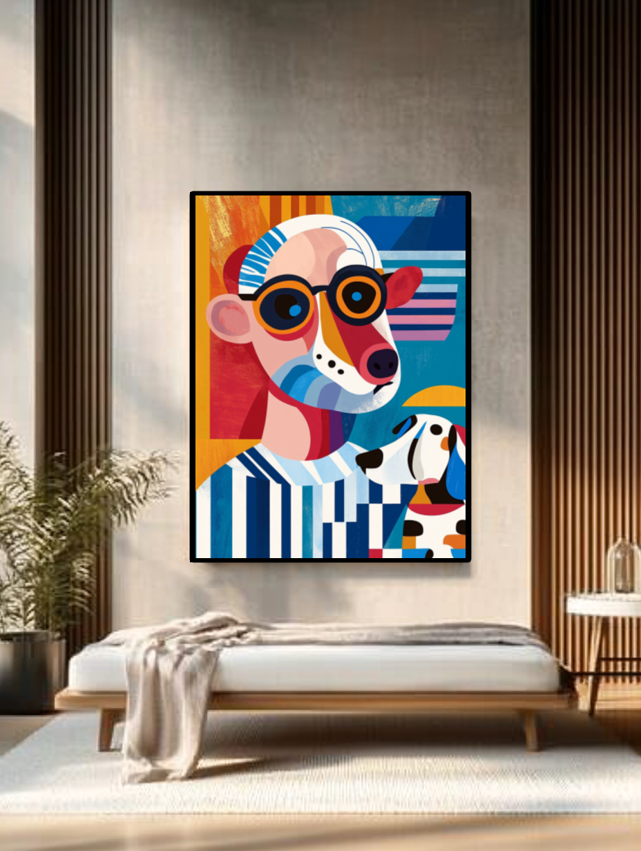 Tableau Décoratif Abstrait Coloré - Artibar Tableaux de décoration Art abstrait