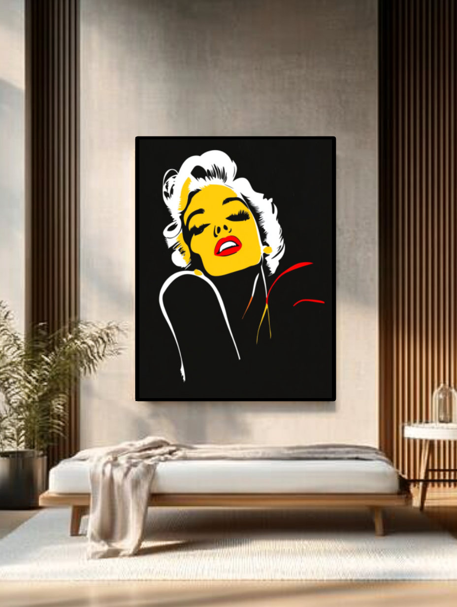 Tableau Décoratif Pop Glam Attitude - Artibar Tableaux de décoration Art abstrait