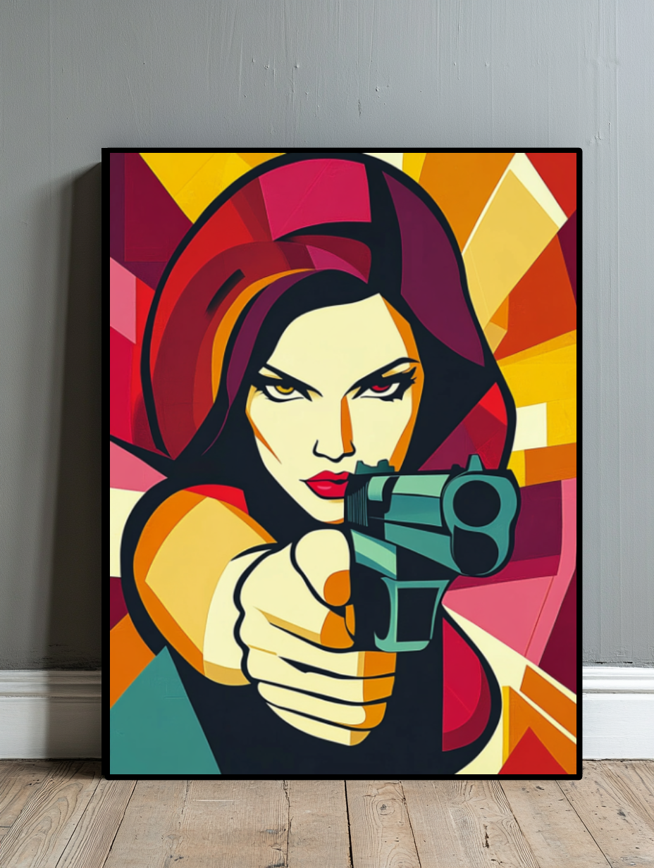 Tableau Décoratif Pop-Art Intense - Artibar Tableaux de décoration Art abstrait