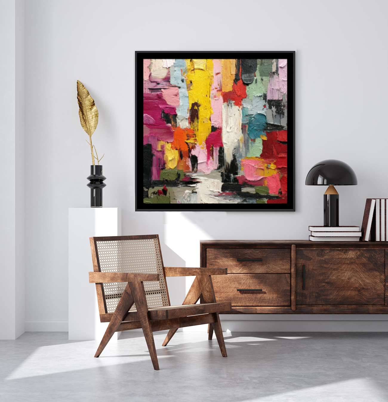 Tableau Décoratif Chromatic Pulse - Artibar Tableaux de décoration Art abstrait
