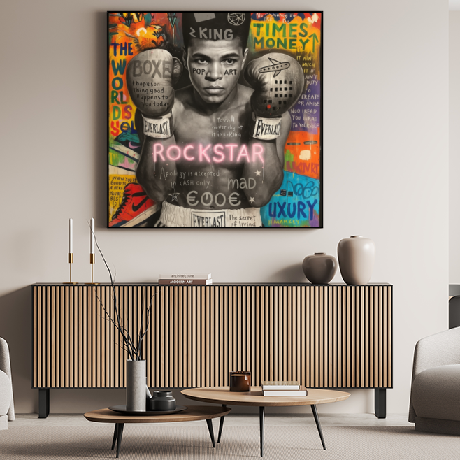 Tableau Décoratif Rockstar Urbain - Artibar Tableaux de décoration Art abstrait