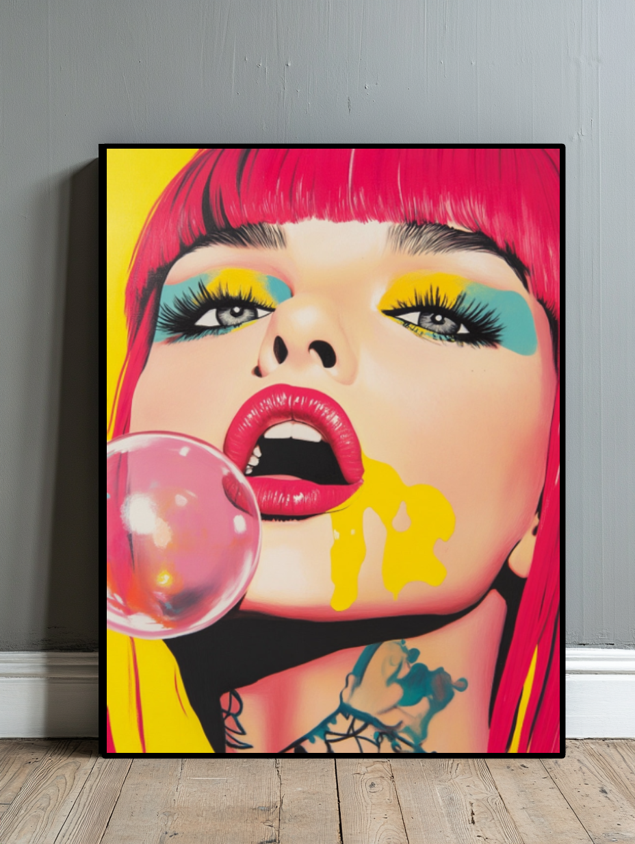 Tableau Décoratif Pop Art Éclatant - Artibar Tableaux de décoration Art abstrait