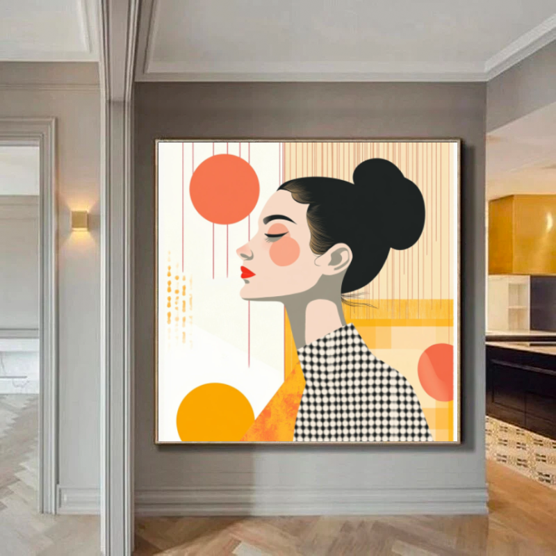 Tableau Décoratif Élégance Abstraite