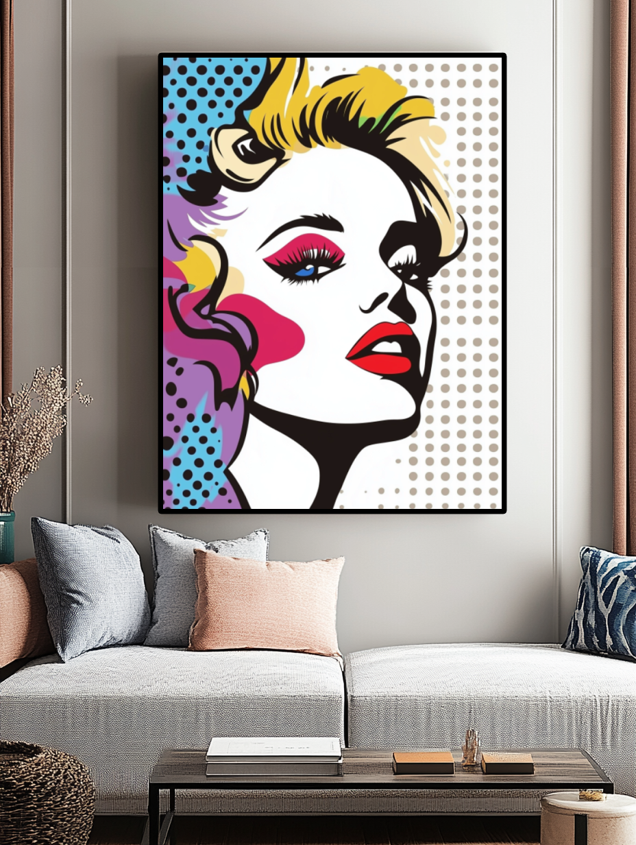 Tableau Décoratif Pop Art Intense - Artibar Tableaux de décoration Art abstrait