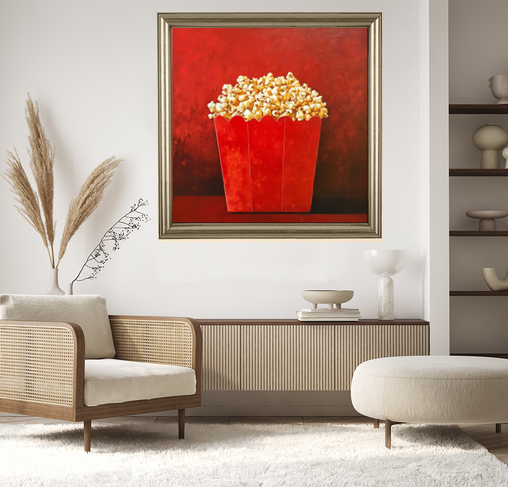 Tableau Décoratif Popcorn Passion - Artibar Tableaux de décoration Art abstrait