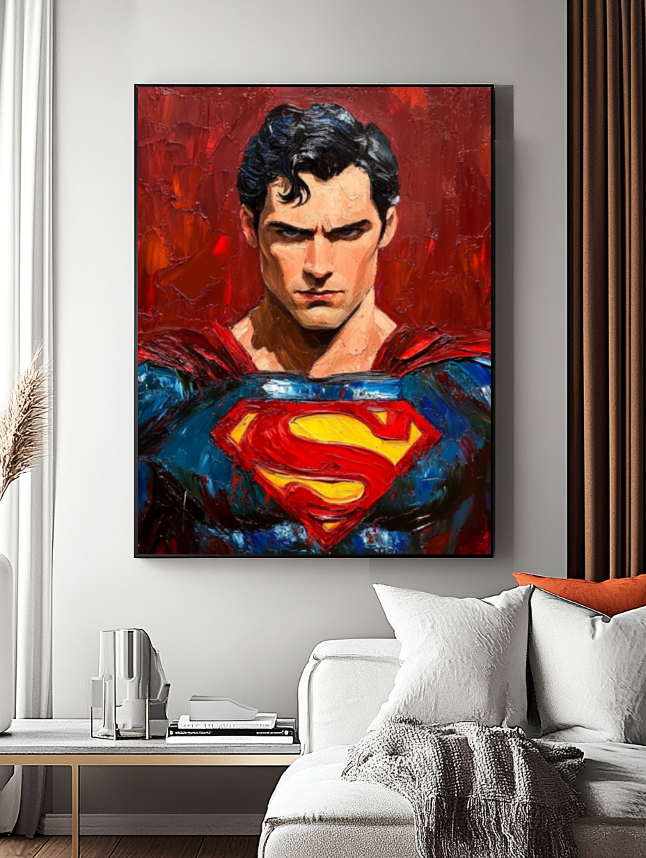 Tableau Décoratif Man of Steel Intemporel - Artibar Tableaux de décoration Art abstrait