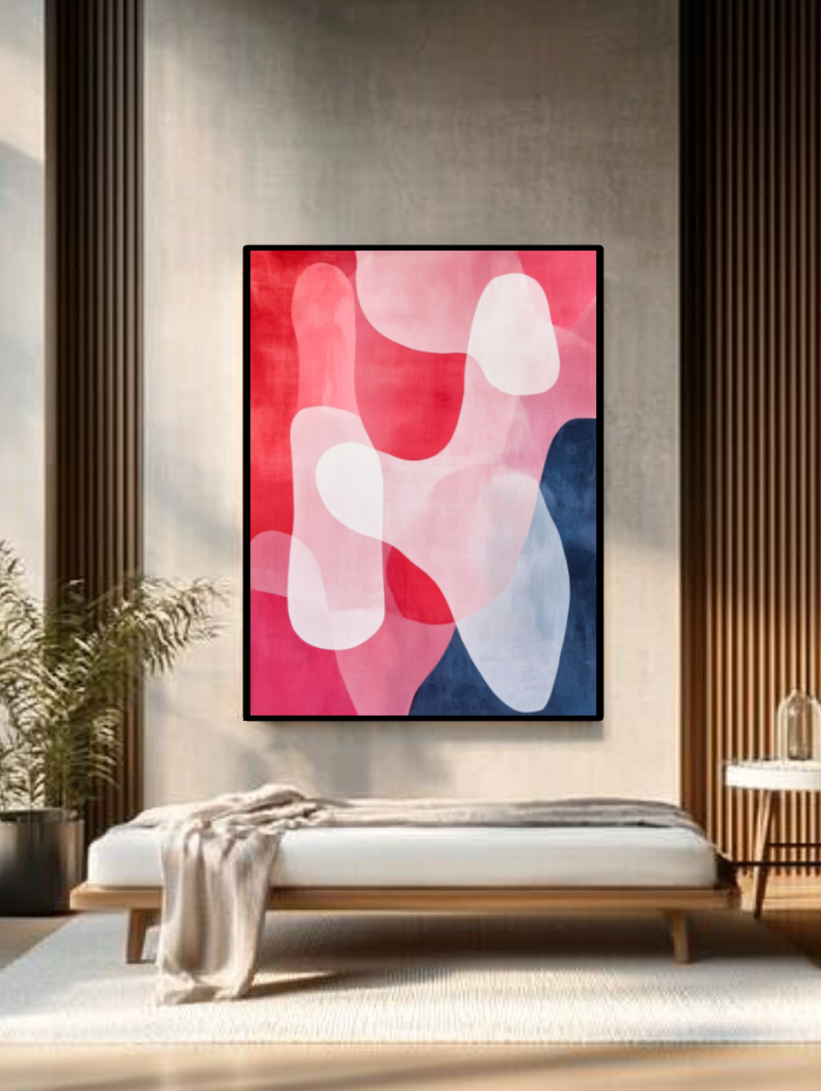 Tableau Décoratif Abstraction Vibrante - Artibar Tableaux de décoration Art abstrait