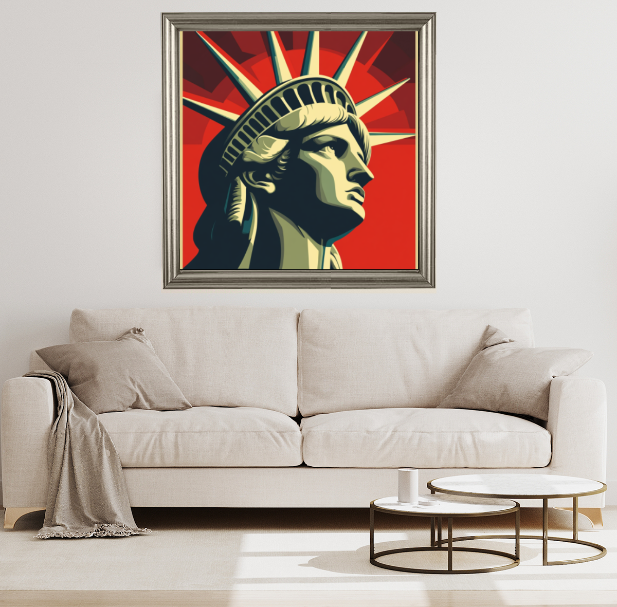 Tableau Décoratif Liberté Graphique - Artibar Tableaux de décoration Art abstrait