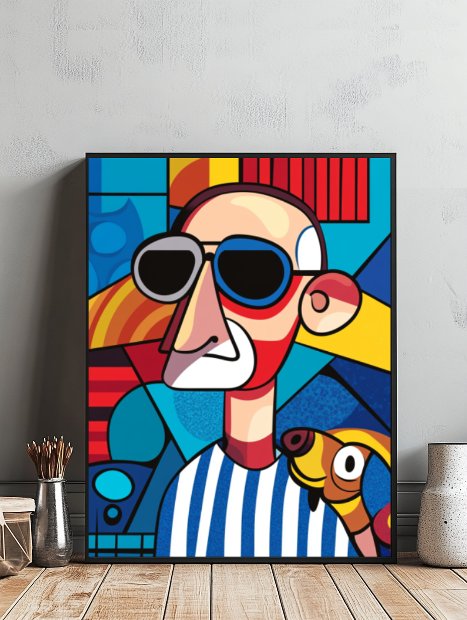 Tableau Décoratif Pop Art Énergique - Artibar Tableaux de décoration Art abstrait