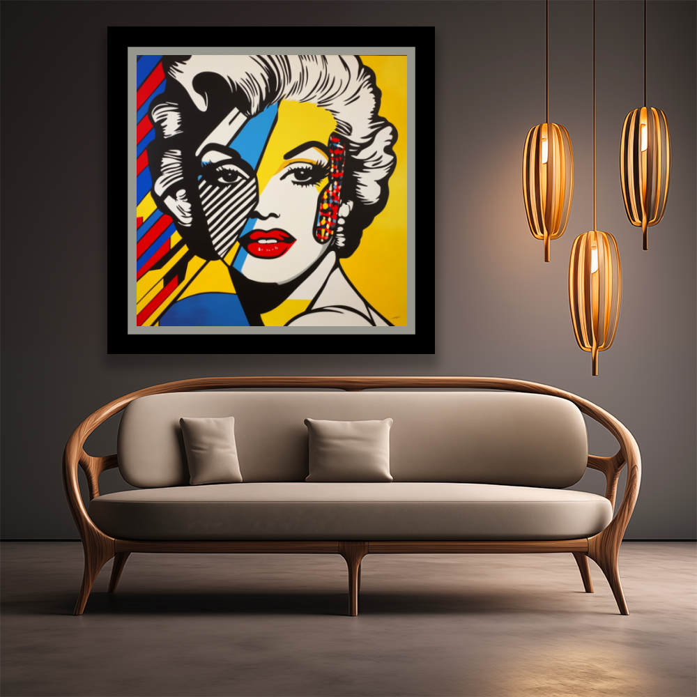 Tableau Décoratif Pop Art Iconique - Artibar Tableaux de décoration Art abstrait