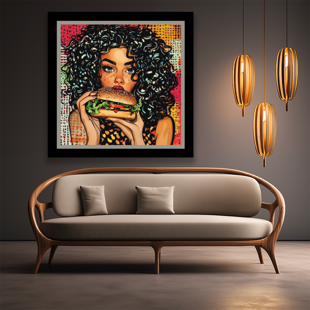 Tableau Décoratif Pop-Art Gourmand - Artibar Tableaux de décoration Art abstrait