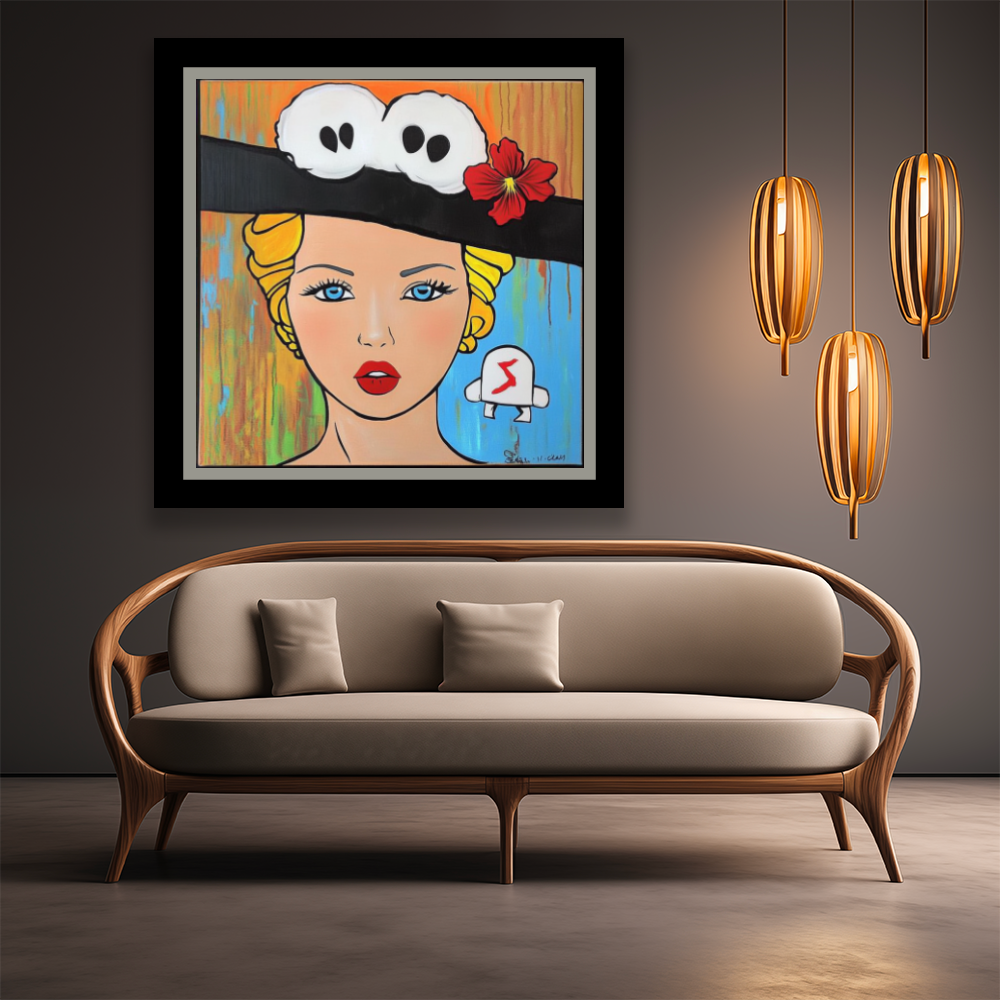 Tableau Décoratif Pop-Art Fantaisiste - Artibar Tableaux de décoration Art abstrait