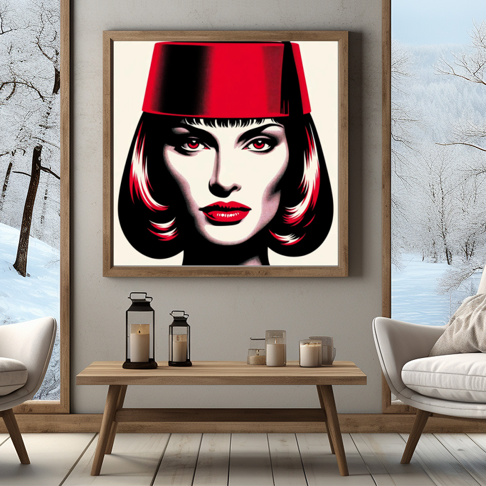 Tableau Décoratif Élégance Rétro Pop - Artibar Tableaux de décoration Art abstrait