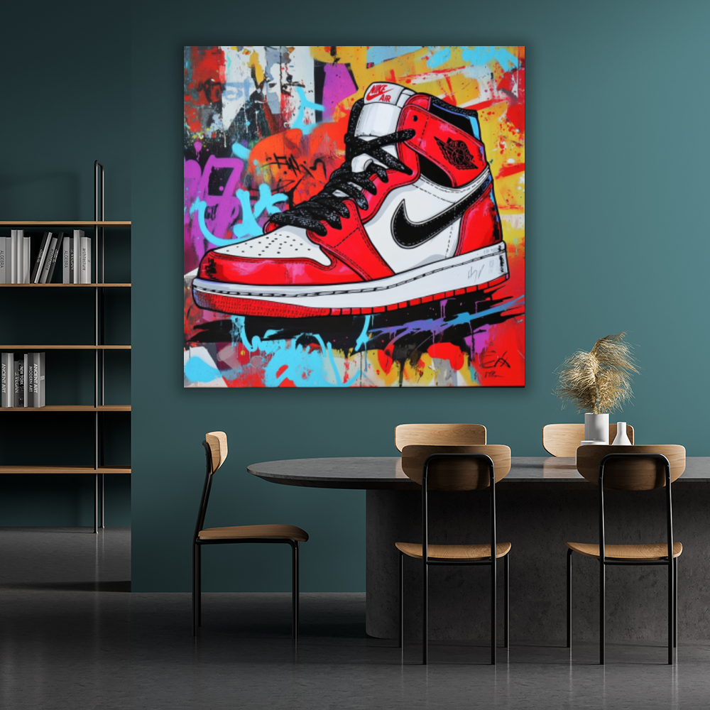 Tableau Décoratif Streetwear Dynamique - Artibar Tableaux de décoration Art abstrait