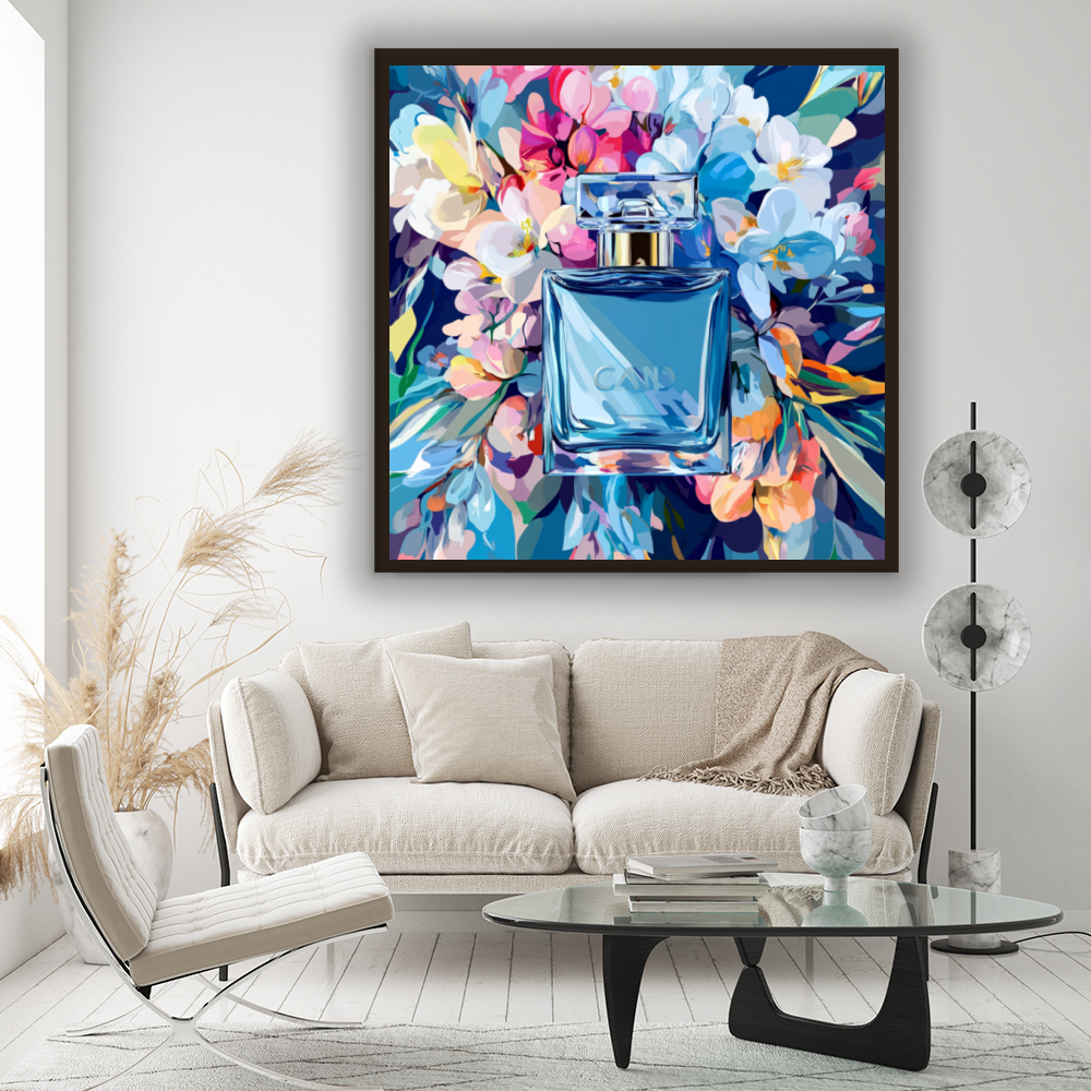 Tableau Décoratif Élégance Fleurie - Artibar Tableaux de décoration Art abstrait