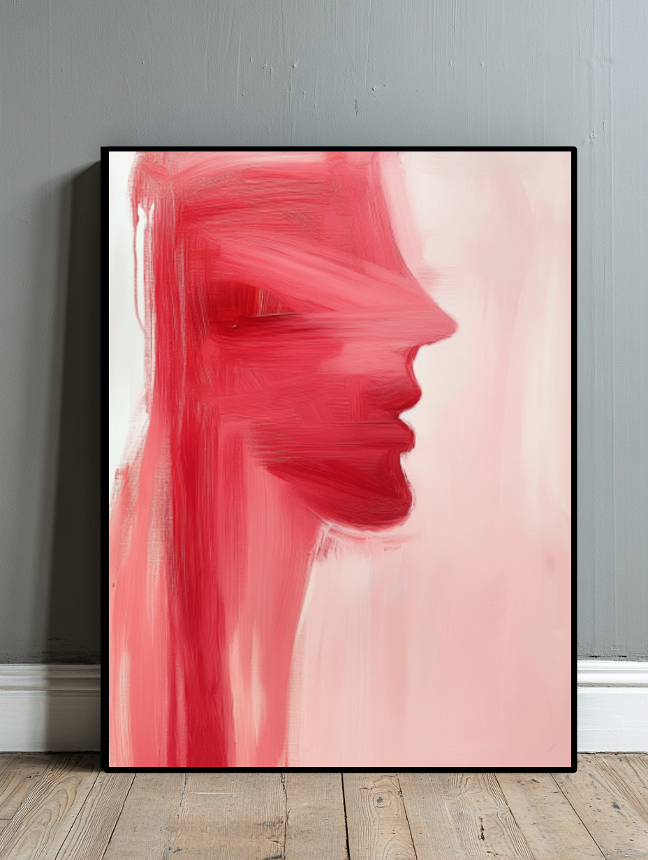 Tableau Décoratif Silhouette Abstraite - Artibar Tableaux de décoration Art abstrait