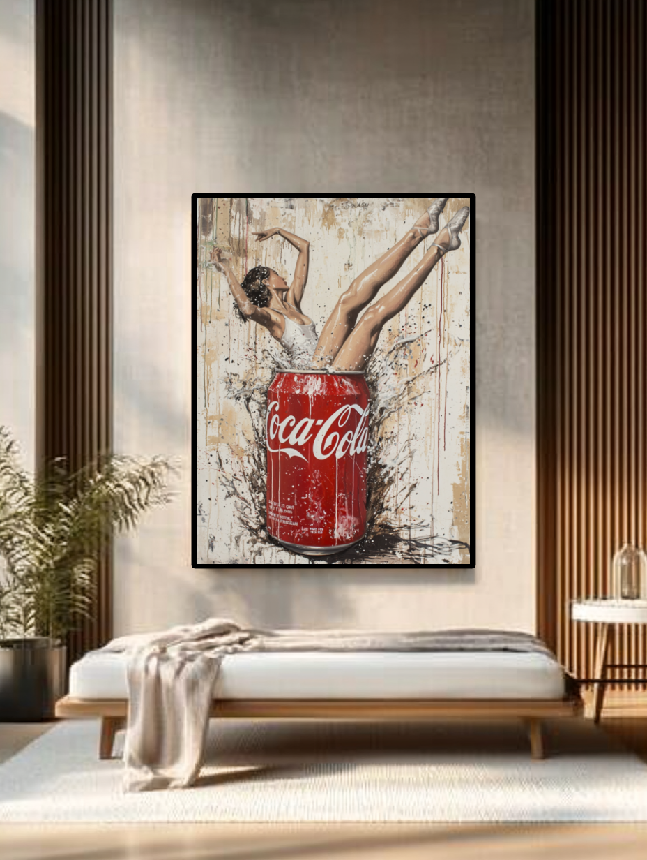 Tableau Décoratif Pop Fusion - Artibar Tableaux de décoration Art abstrait