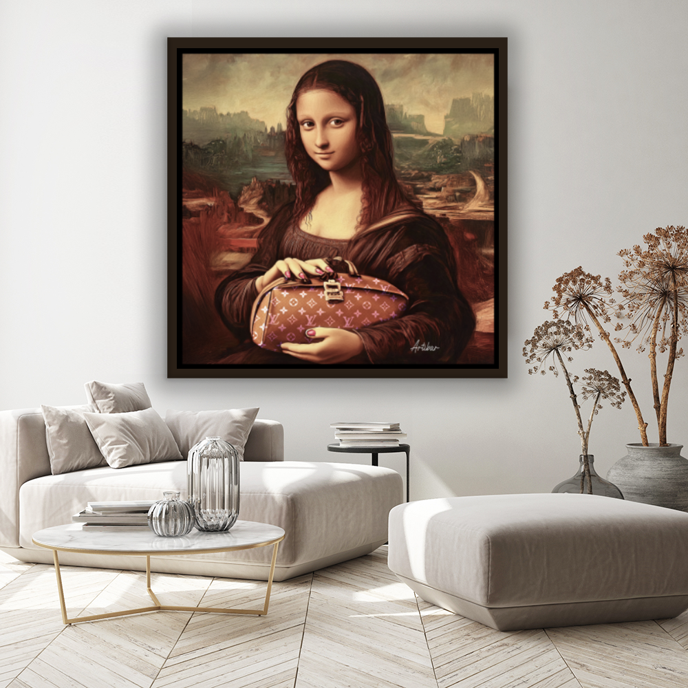 Tableau Décoratif Mona Lisa Remix - Artibar Tableaux de décoration Art abstrait