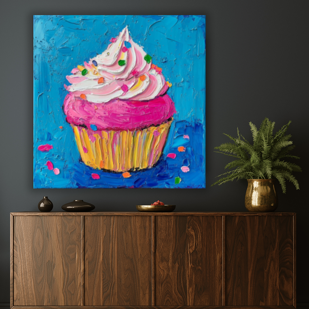 Tableau Décoratif Cupcake Gourmand - Artibar Tableaux de décoration Art abstrait