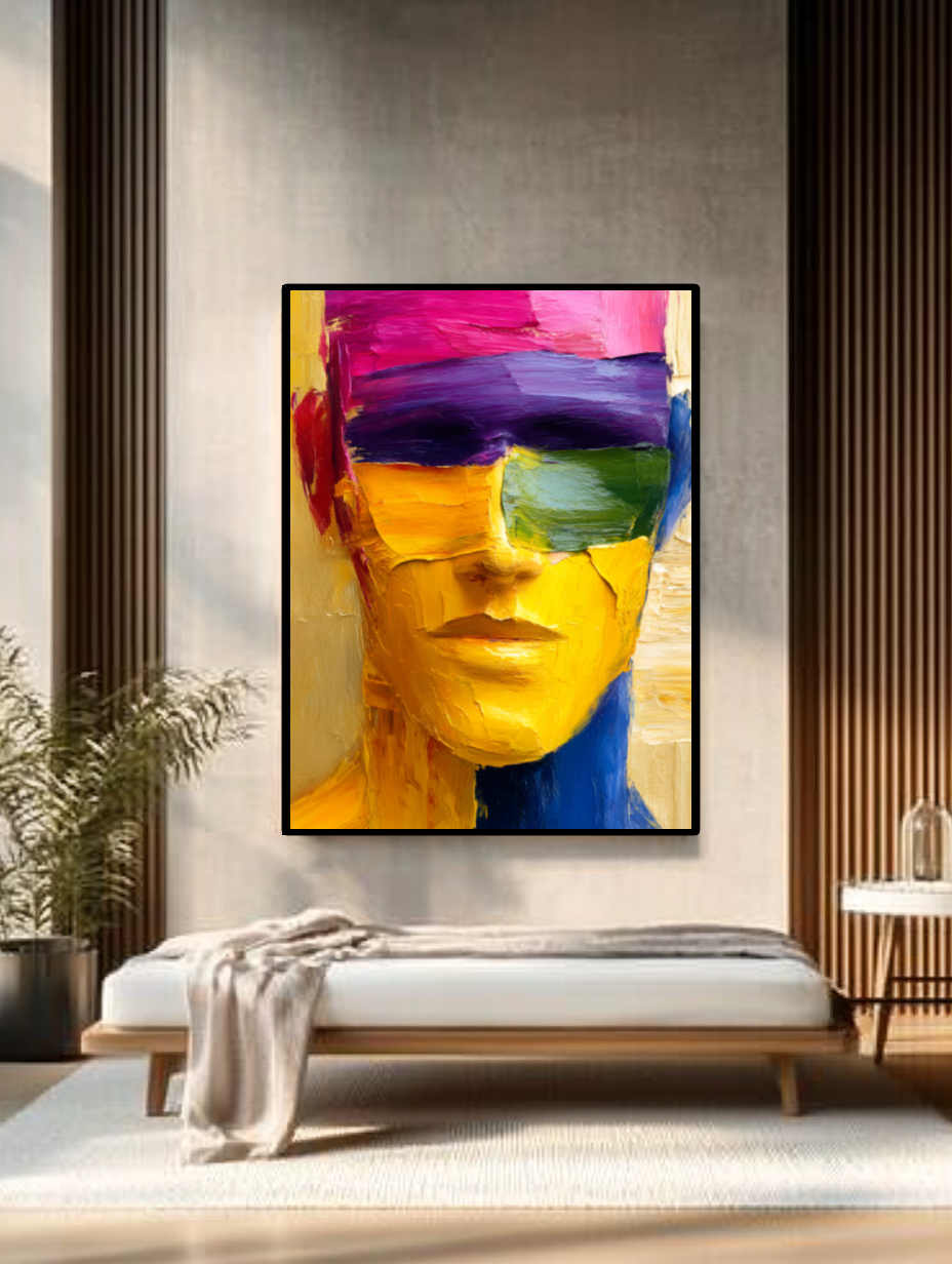 Tableau Décoratif Chromatique Urbain - Artibar Tableaux de décoration Art abstrait