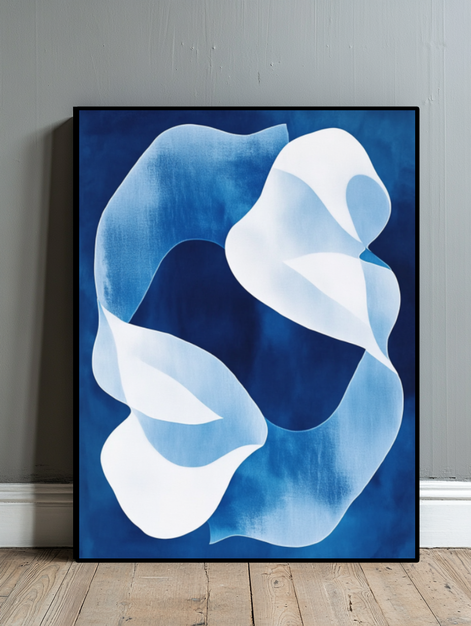 Tableau Décoratif Abstraction Marine - Artibar Tableaux de décoration Art abstrait