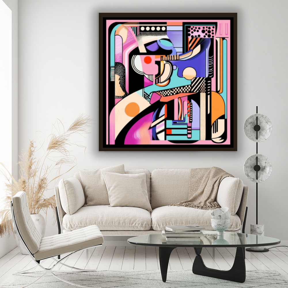 Tableau Décoratif Abstrait et Géométrique - Artibar Tableaux de décoration Art abstrait