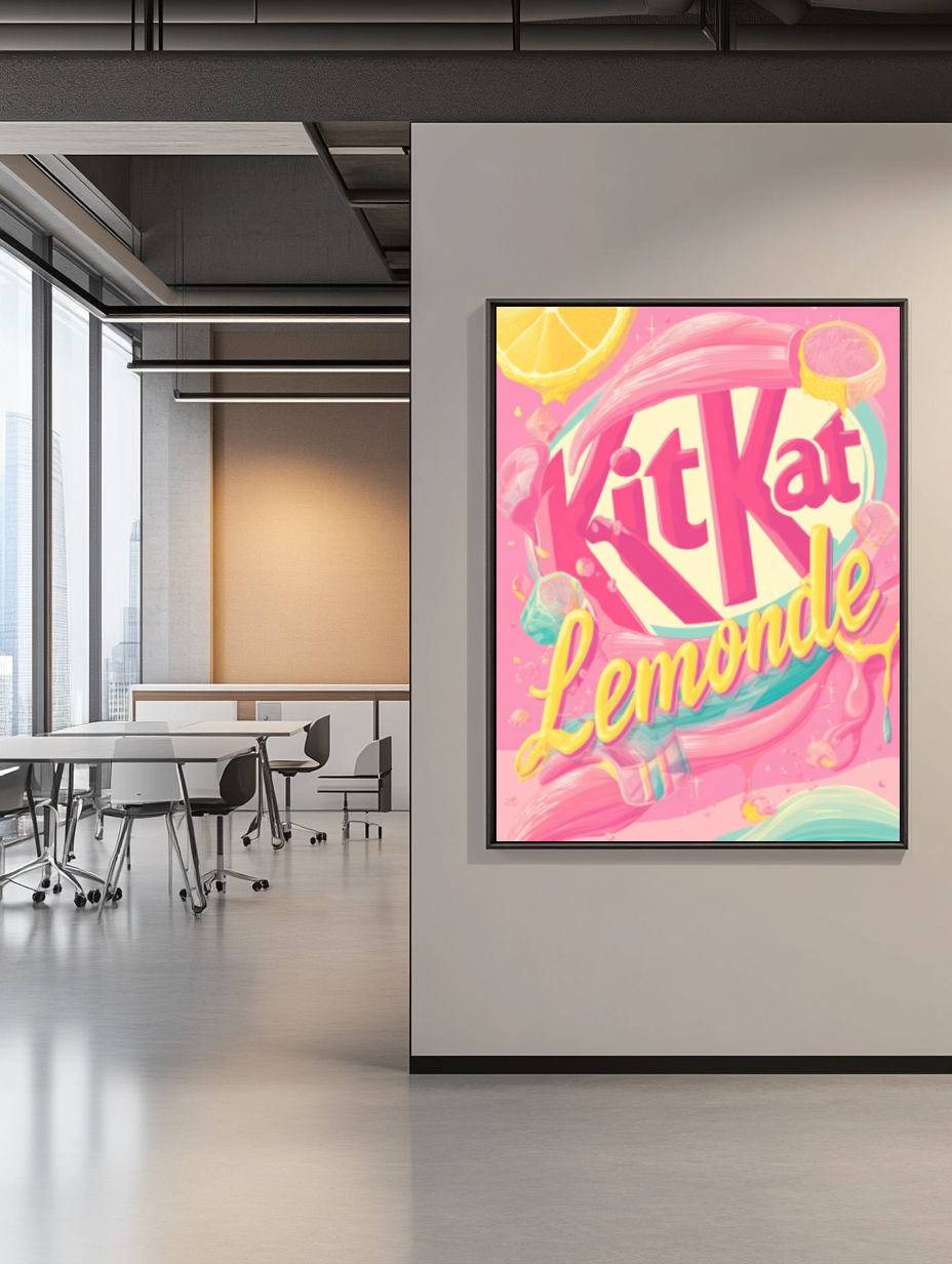 Tableau Décoratif Lemonade Pop - Artibar Tableaux de décoration Art abstrait
