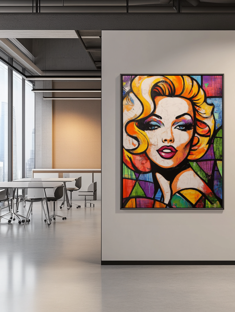 Tableau Décoratif Pop Art Élégant - Artibar Tableaux de décoration Art abstrait