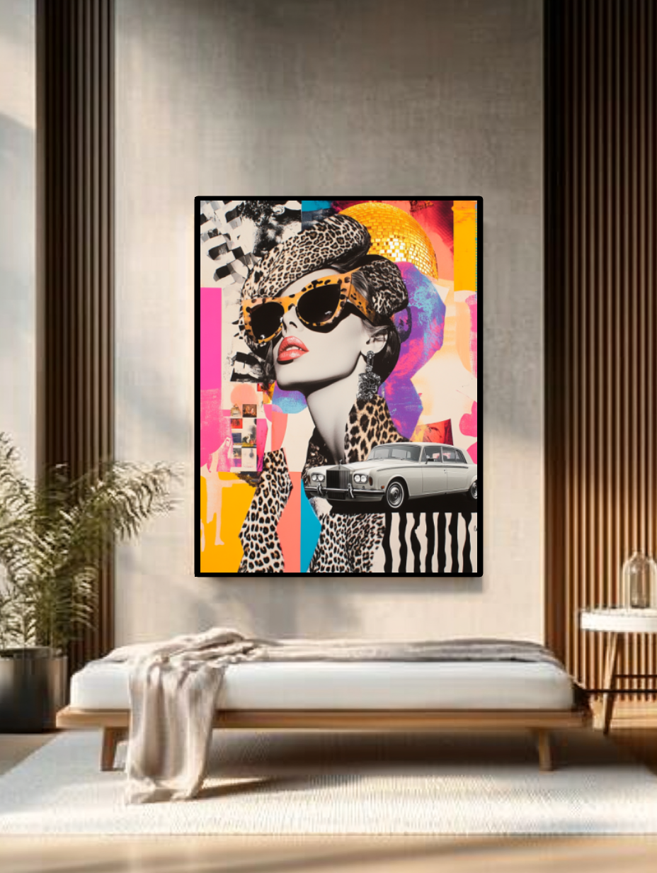 Tableau Décoratif Glamour Urbain - Artibar Tableaux de décoration Art abstrait