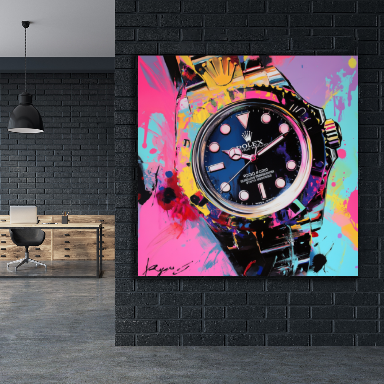 Tableau Décoratif Chromatique Luxe - Artibar Tableaux de décoration Art abstrait