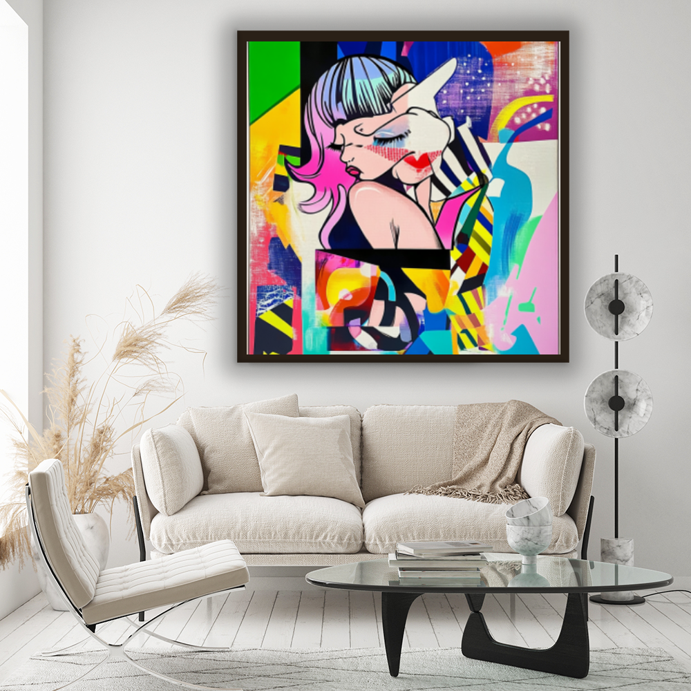 Tableau Décoratif Pop Art Éclatant - Artibar Tableaux de décoration Art abstrait