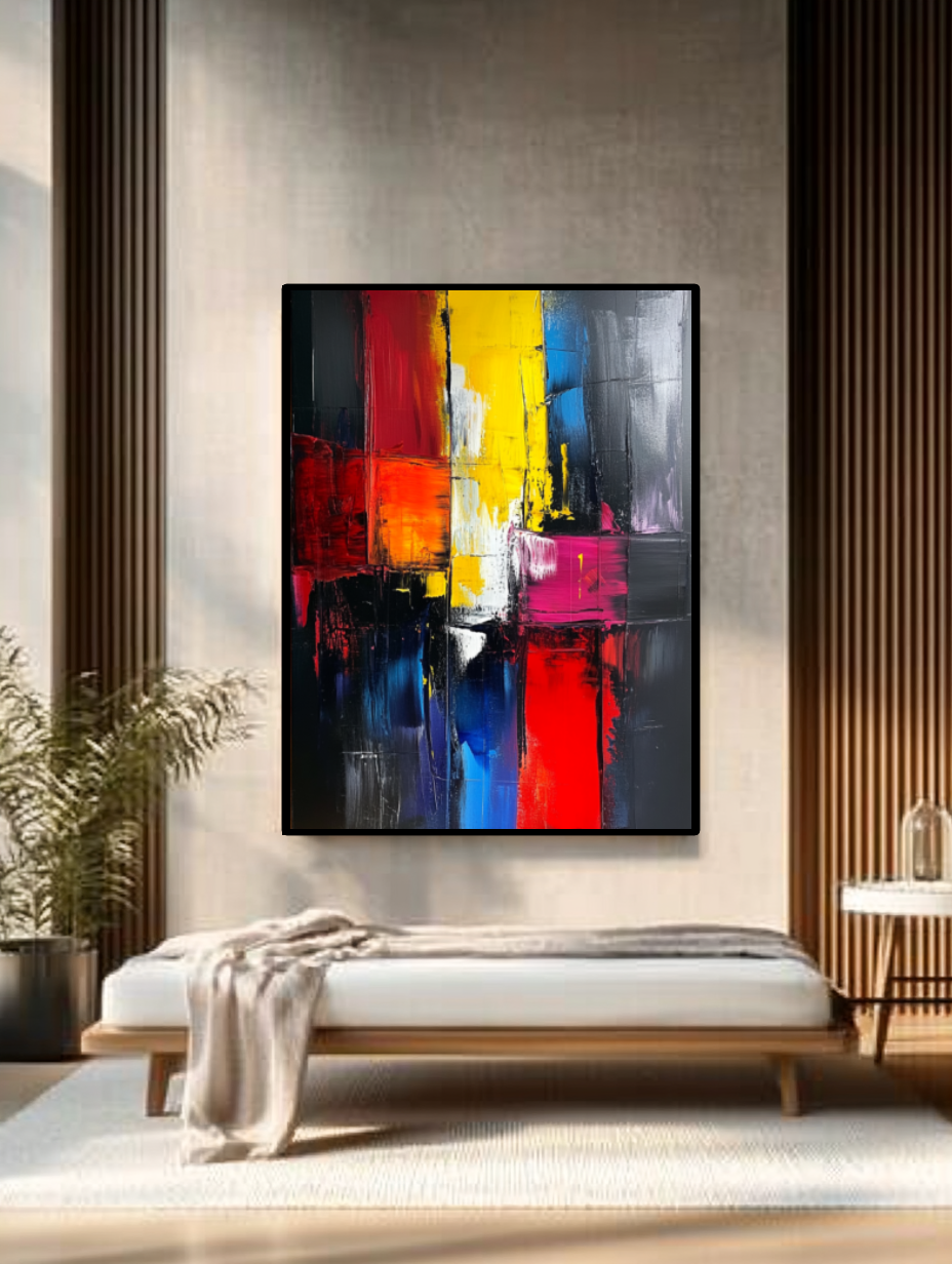 Tableau Décoratif Énergie Abstraite