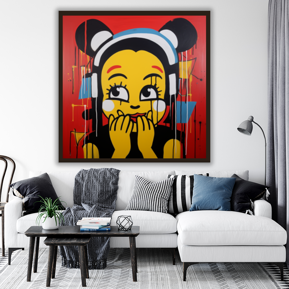 Tableau Décoratif Pop Art Expressif - Artibar Tableaux de décoration Art abstrait