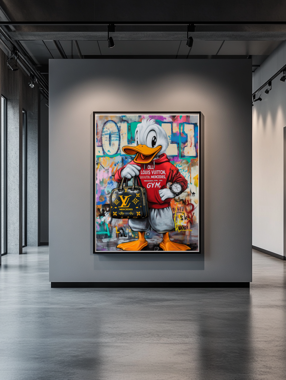 Tableau Décoratif Duck de Luxe - Artibar Tableaux de décoration Art abstrait
