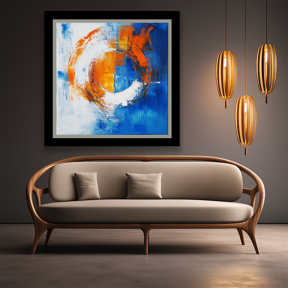 Tableau Décoratif Énergie Cosmique - Artibar Tableaux de décoration Art abstrait