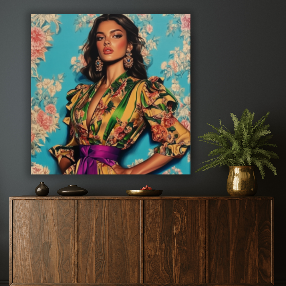 Tableau Décoratif Élégance Florale