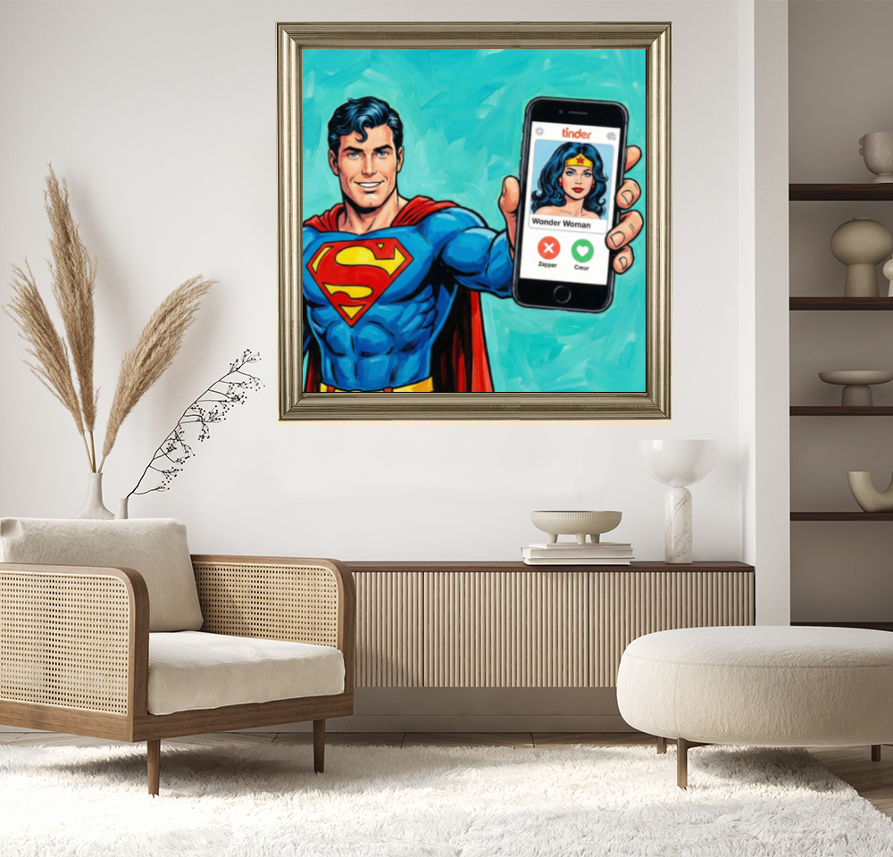 Tableau Décoratif Super Match